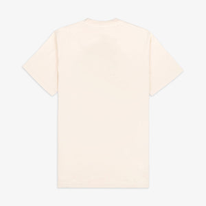SPORTY & RICH | H&W CLUB T-SHIRT { CREAM/NAVY