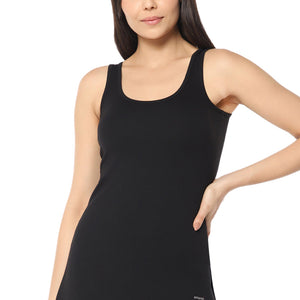 LuxeHeat Thermal Vest - Black