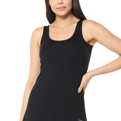 LuxeHeat Thermal Vest - Black