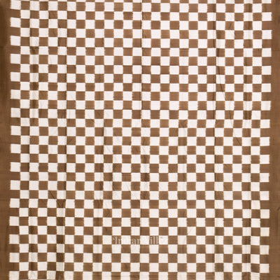 Olive Green Black Pasapali Sambalpuri Ikat Silk Saree