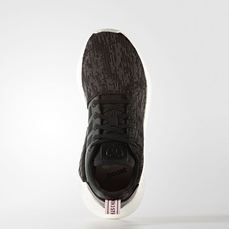 adidas NMD R2 Black Wonder Pink (Women's)
