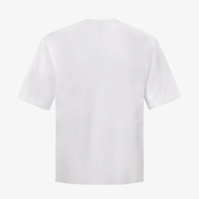 ALMOST GODS | BURNING HEART BOXY TEE { WHITE