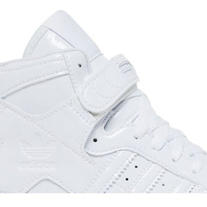 adidas Forum Mid Triple White Patent Leather (Women's)