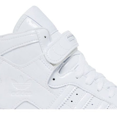 adidas Forum Mid Triple White Patent Leather (Women's)