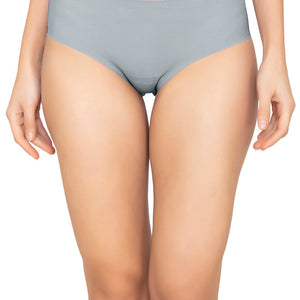 Vanish Seamless Hipster Panty - Soft Gray