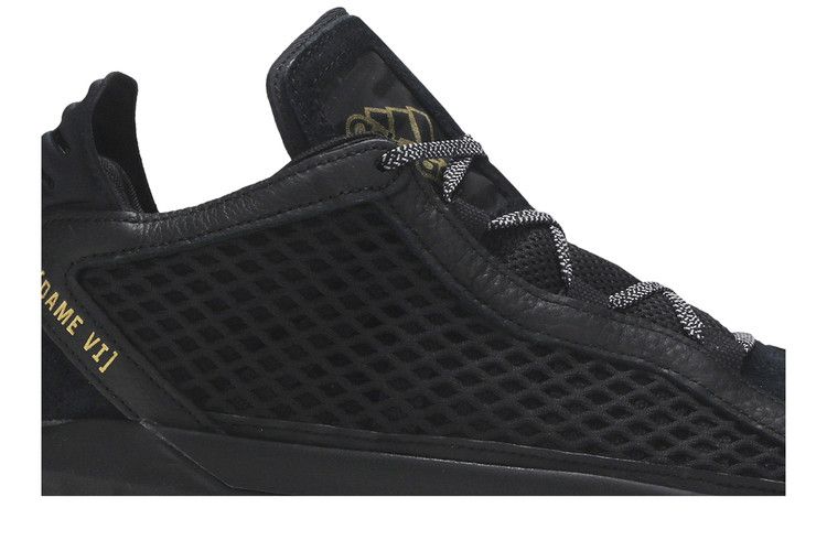 adidas Dame 6 Leather Black Gold