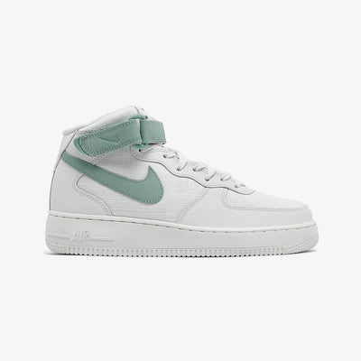 Nike | AIR FORCE 1 '07 MID { SUMMIT WHITE/MINERAL-SAIL