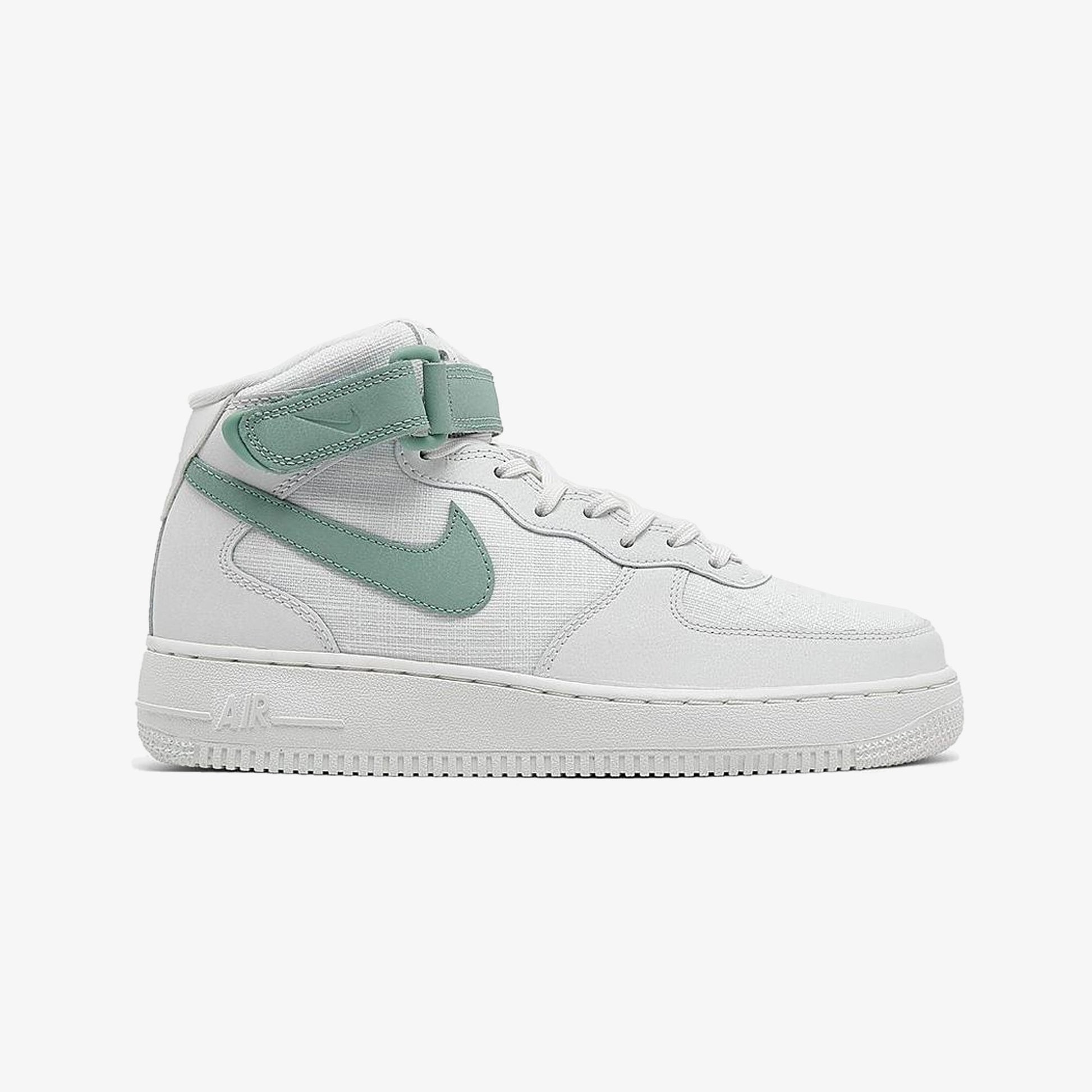 Nike | AIR FORCE 1 '07 MID { SUMMIT WHITE/MINERAL-SAIL