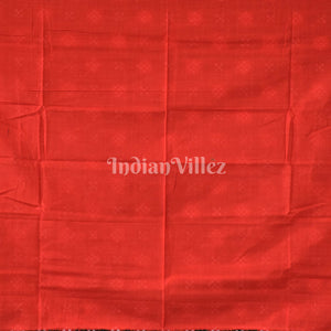 Black Red Pasapali Sambalpuri Cotton Saree