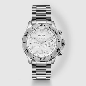 Equinox Men Automatic Silver Dial Multi-Function Metal Watch 562-M10301