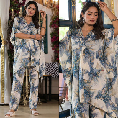 grey-foil-printed-rayon-kaftan-co-ord-set