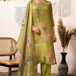 green-floral-printed-with-handwork-shimmer-organza-straight-salwar-suit