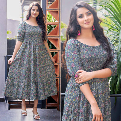 grey-floral-printed-pure-cotton-maxi-dress