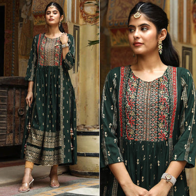 green-printed-with-embroidered-rayon-long-kurti