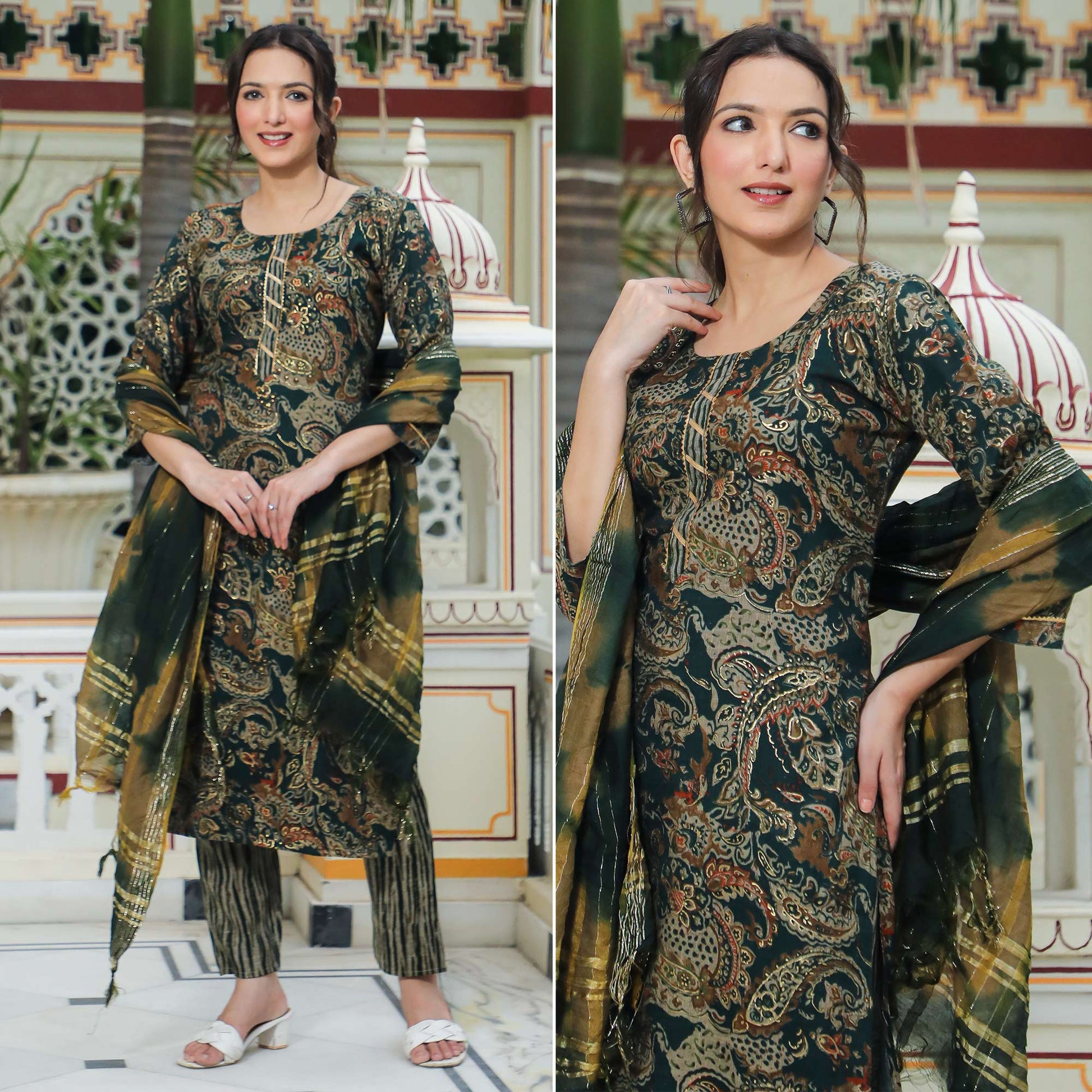 green-foil-printed-rayon-suit