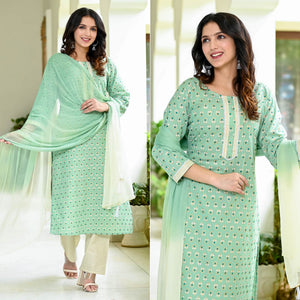 green-floral-foil-printed-pure-cotton-suit