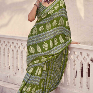green-floral-ajrakh-printed-satin-saree-with-tassels-12