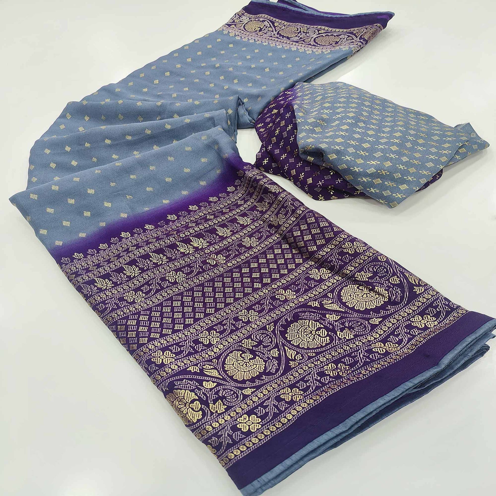 grey-foil-printed-georgette-saree-5