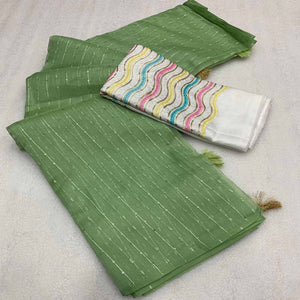 green-sequins-embroidered-organza-saree-2