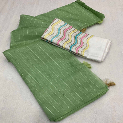 green-sequins-embroidered-organza-saree-2