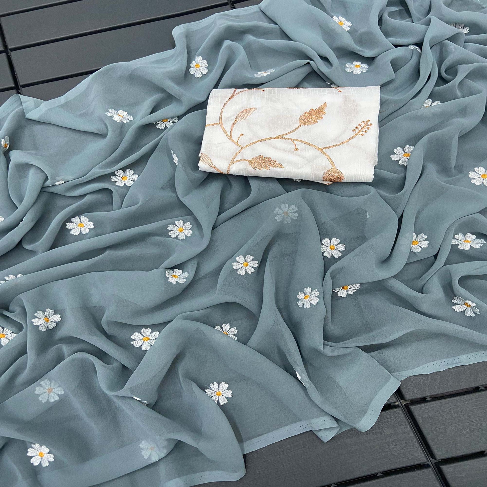 grey-floral-embroidered-georgette-saree-2