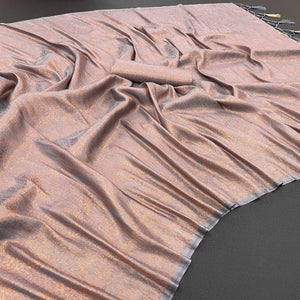 grey-floral-woven-mysore-silk-saree-with-tassels