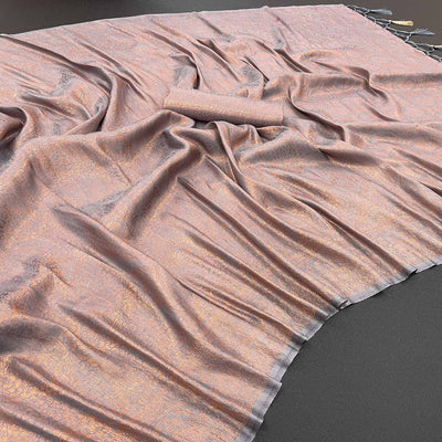 grey-floral-woven-mysore-silk-saree-with-tassels