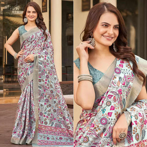 grey-floral-digital-printed-tussar-silk-saree-2