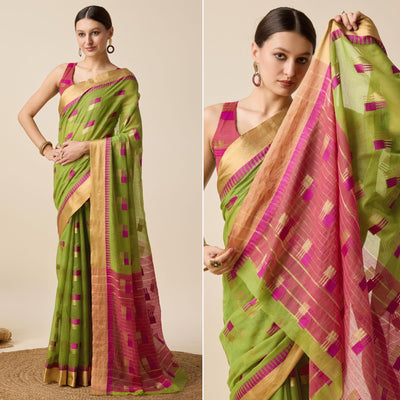 green-zari-woven-cotton-silk-saree