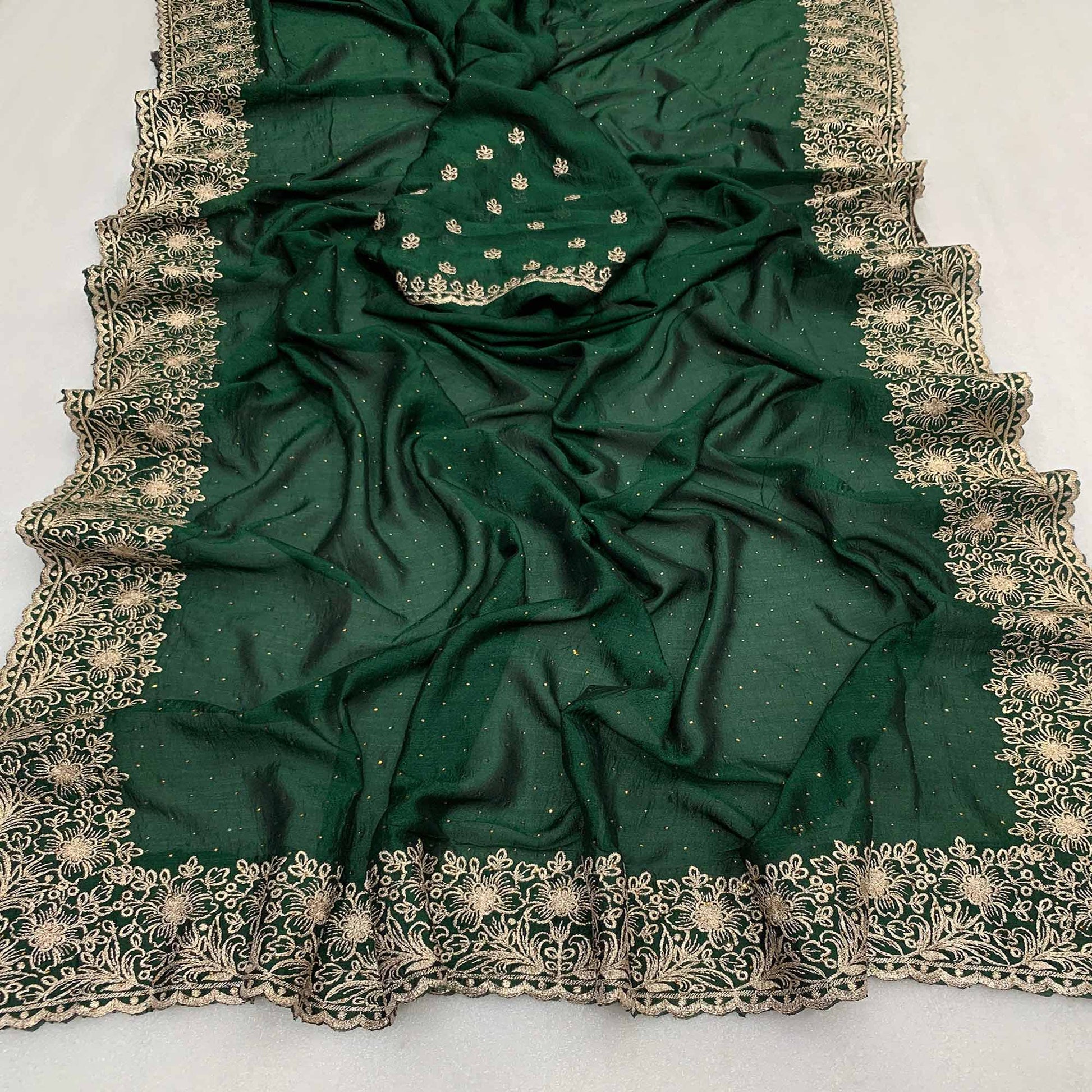 green-embroidered-with-swarovski-work-vichitra-silk-saree
