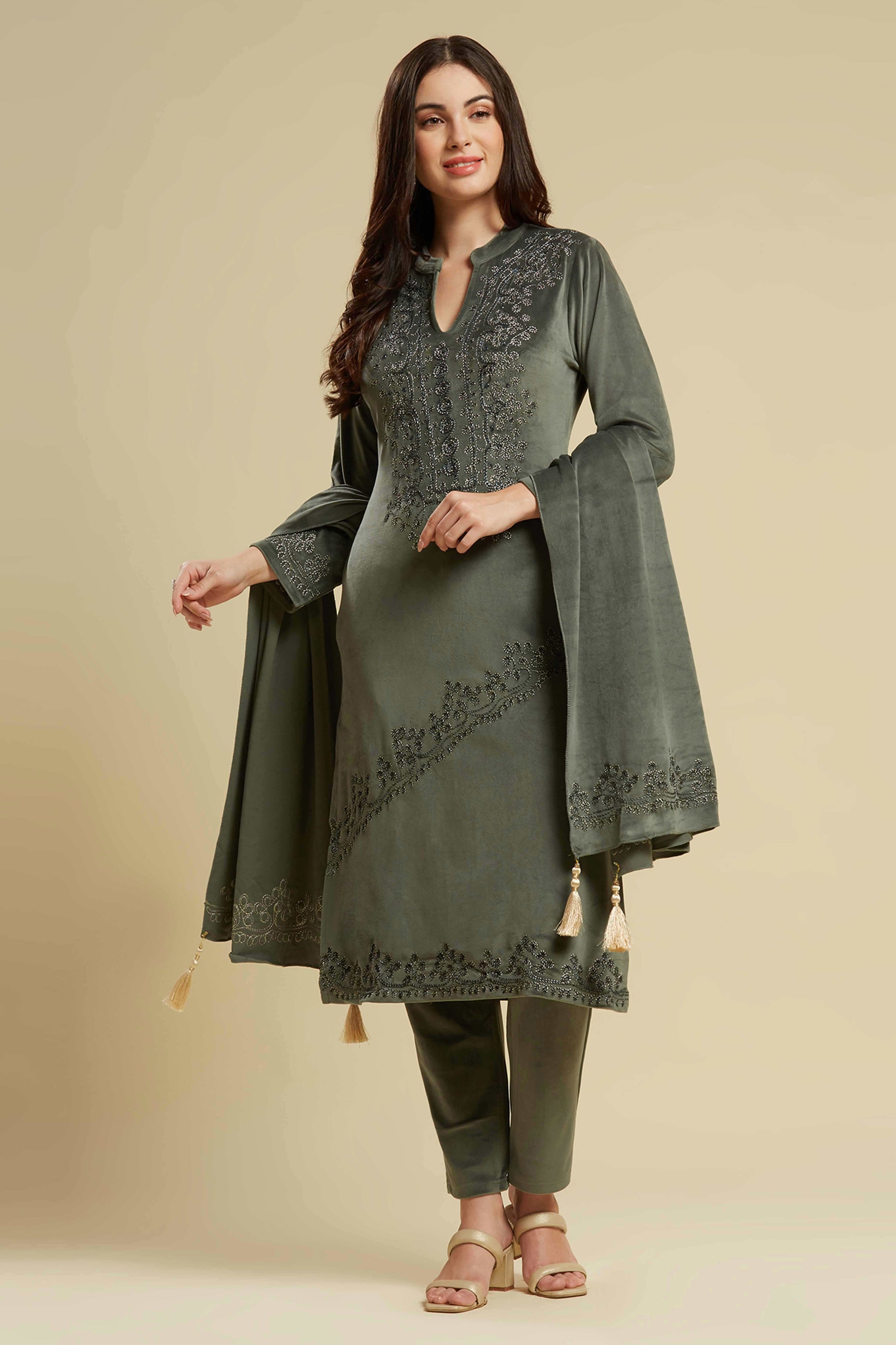 grey-embroidered-velvet-straight-salwar-suit