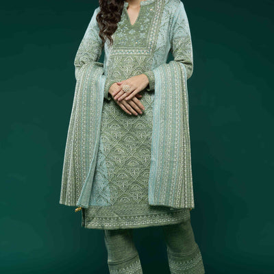 green-embroidered-woolen-straight-salwar-suit-1