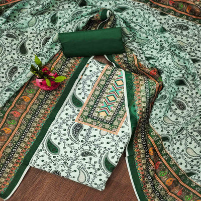 green-floral-printed-cotton-blend-dress-material-6