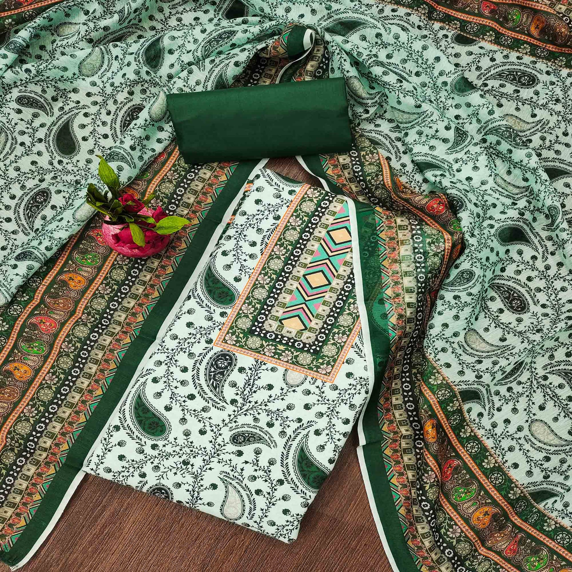 green-floral-printed-cotton-blend-dress-material-6