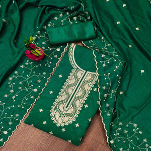green-floral-embroidered-vichitra-silk-dress-material-9