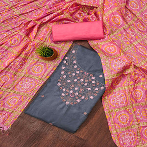 grey-floral-sequins-embroidered-cotton-blend-dress-material-4