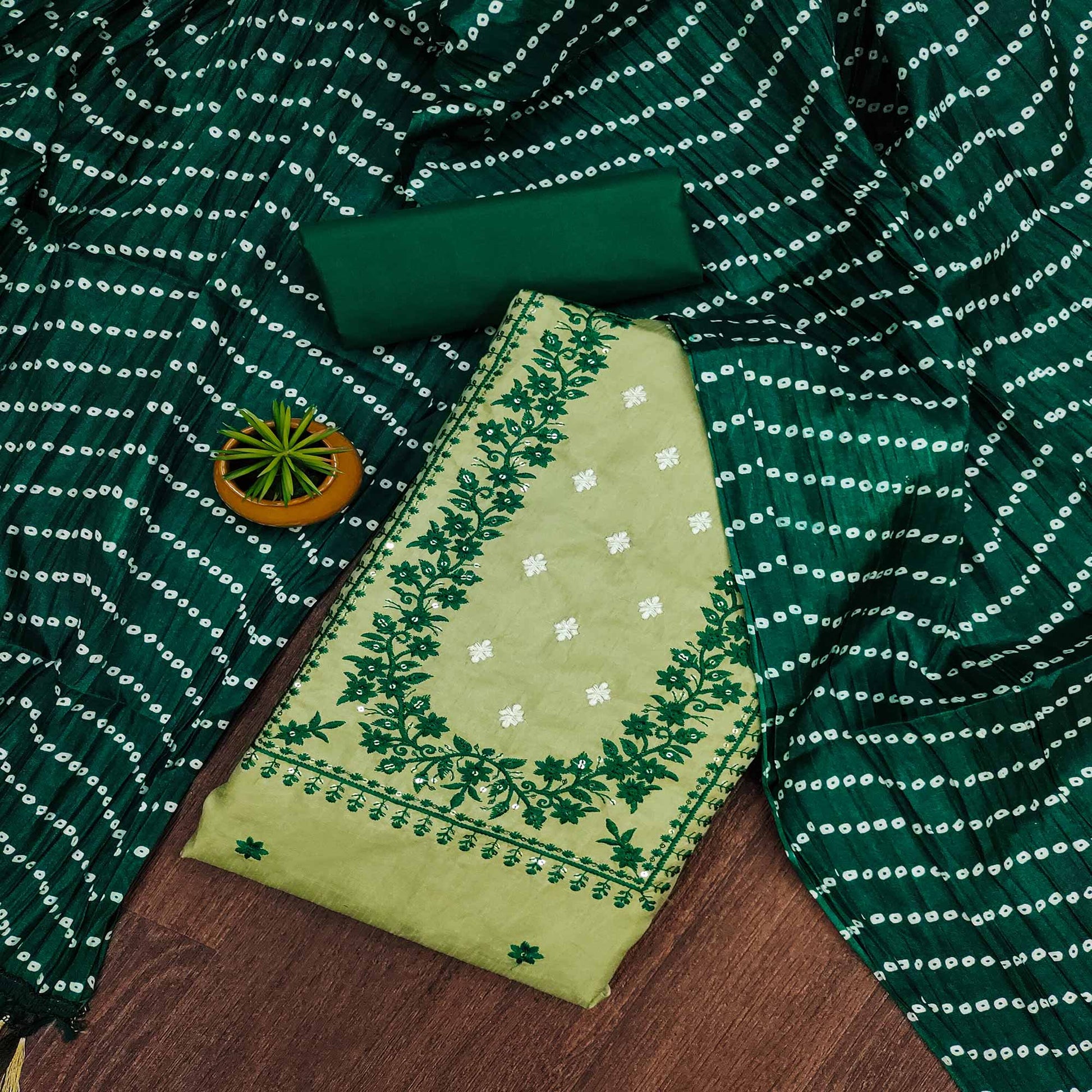 green-floral-sequins-embroidered-cotton-silk-dress-material-4