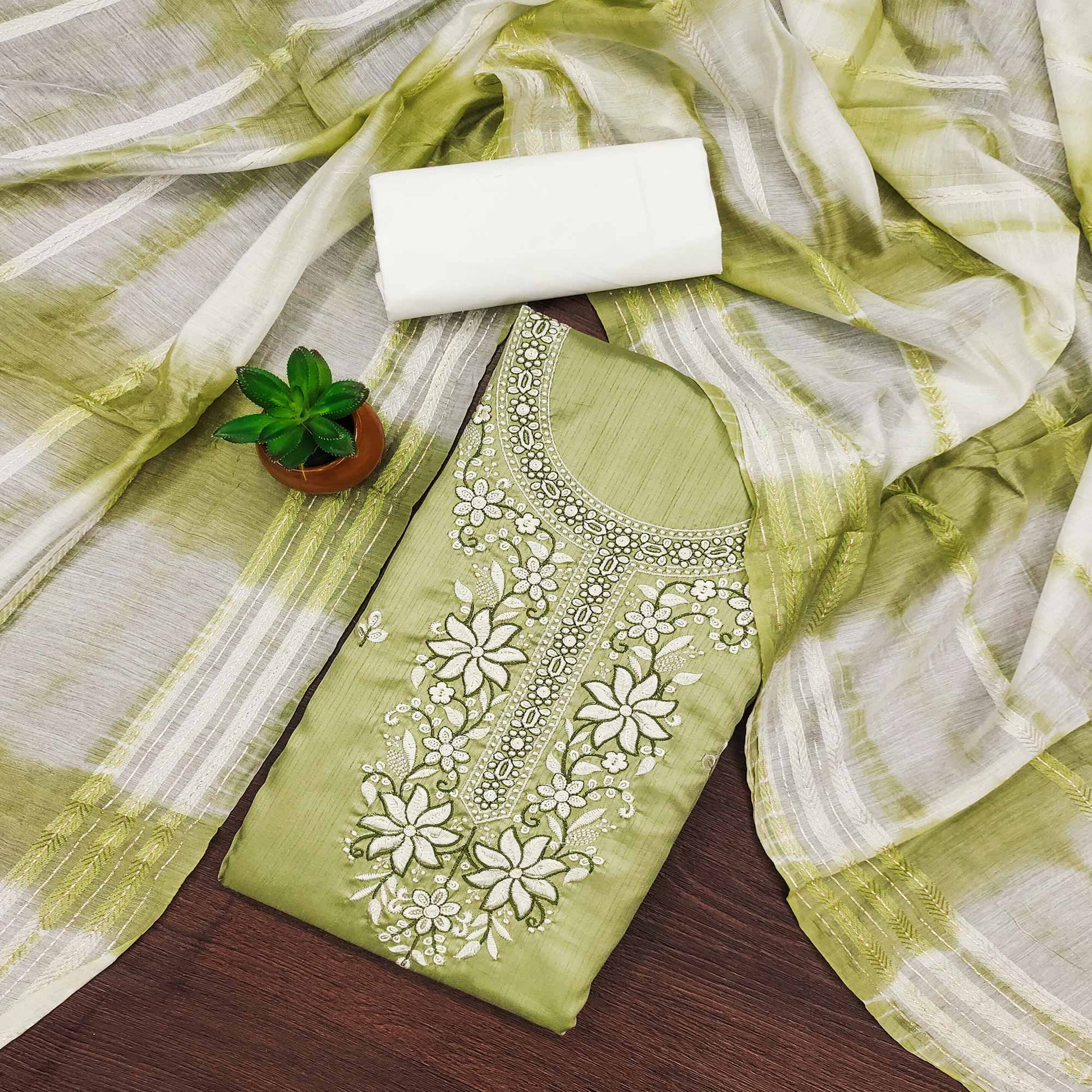 green-floral-sequins-embroidered-cotton-silk-dress-material-8