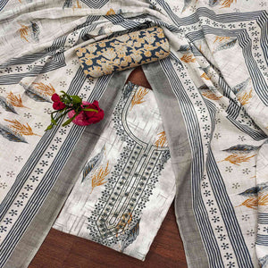 grey-floral-printed-with-embroidered-cotton-blend-dress-material