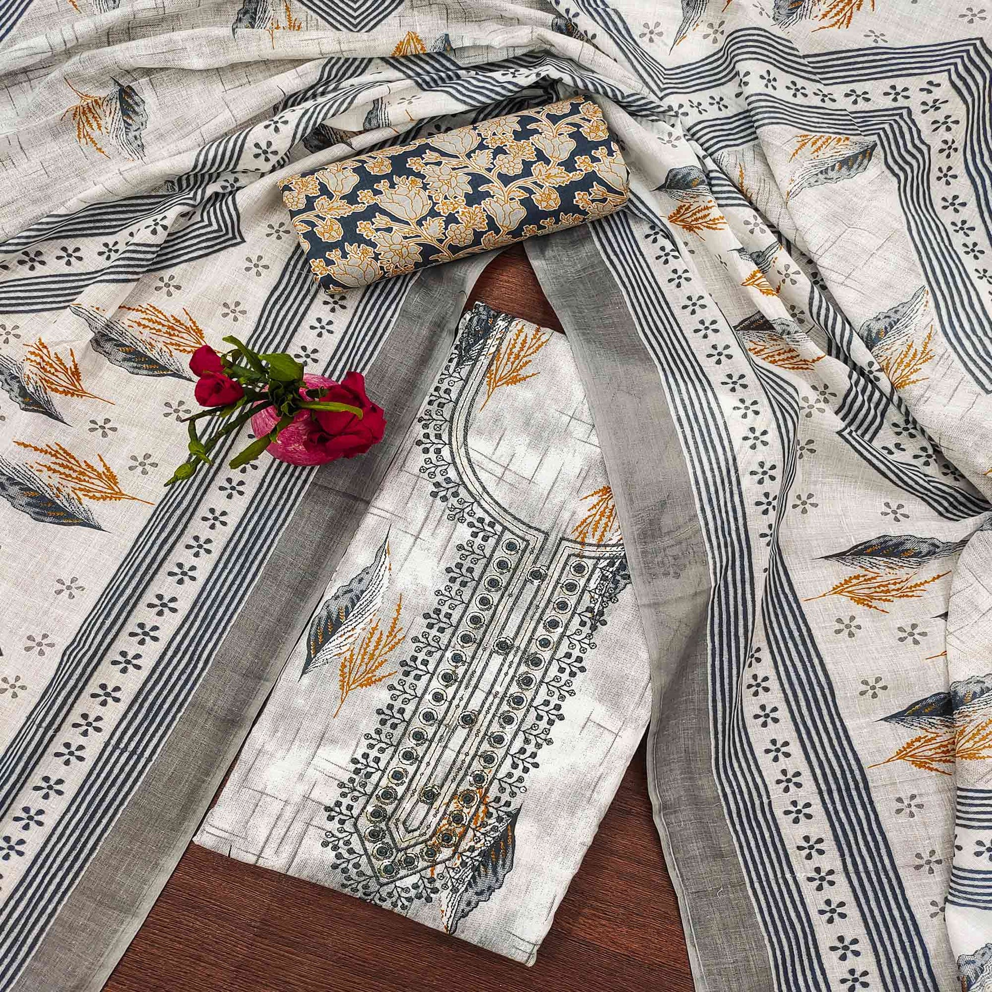 grey-floral-printed-with-embroidered-cotton-blend-dress-material