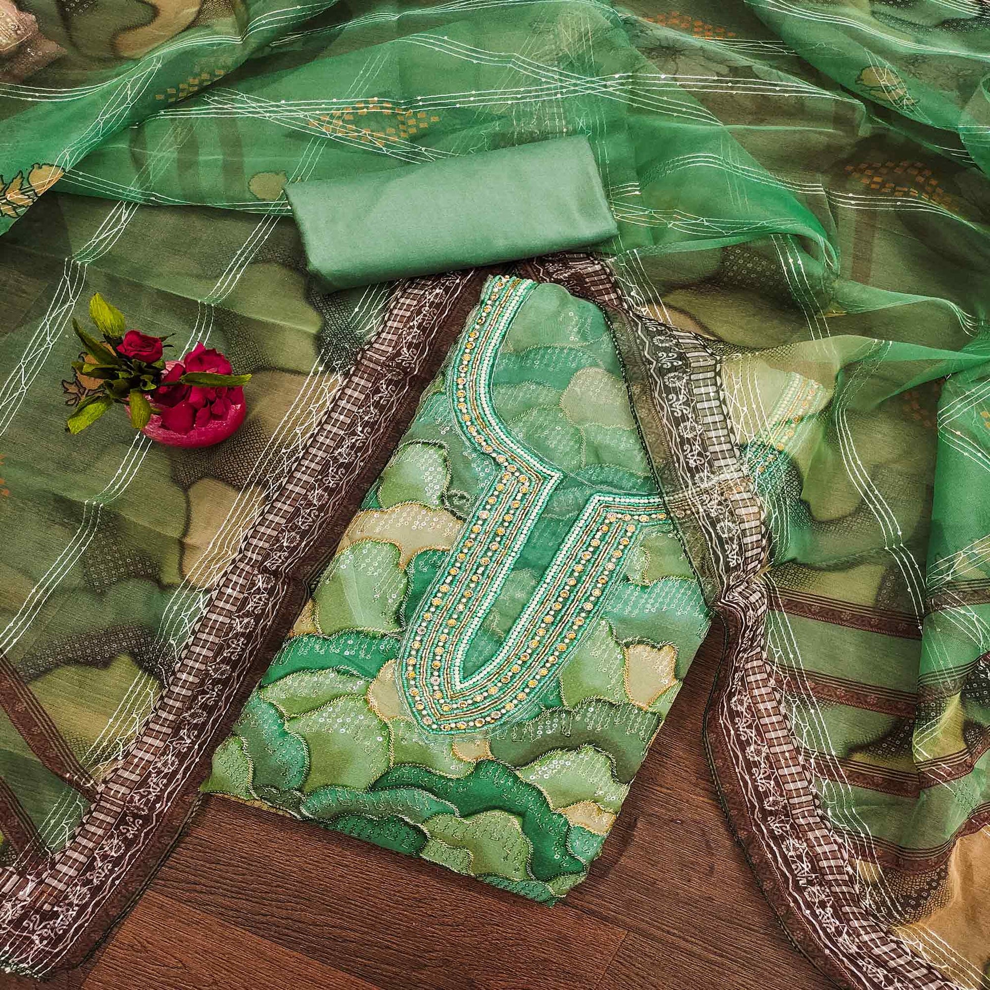 green-sequins-embroidered-organza-dress-material-2
