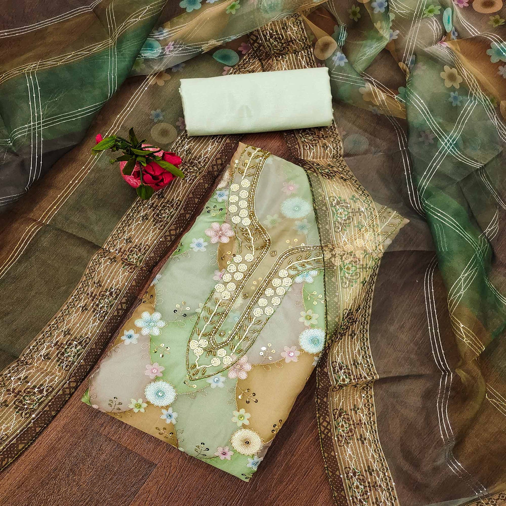 green-floral-sequins-embroidered-organza-dress-material