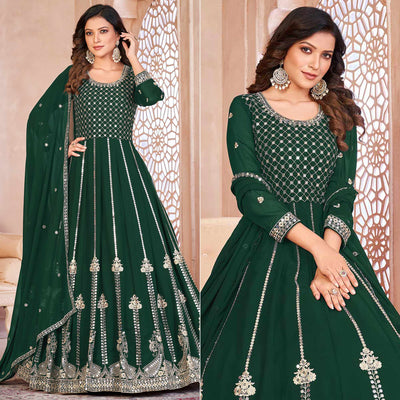 green-floral-sequins-embroidered-georgette-semi-stitched-anarkali-suit-1