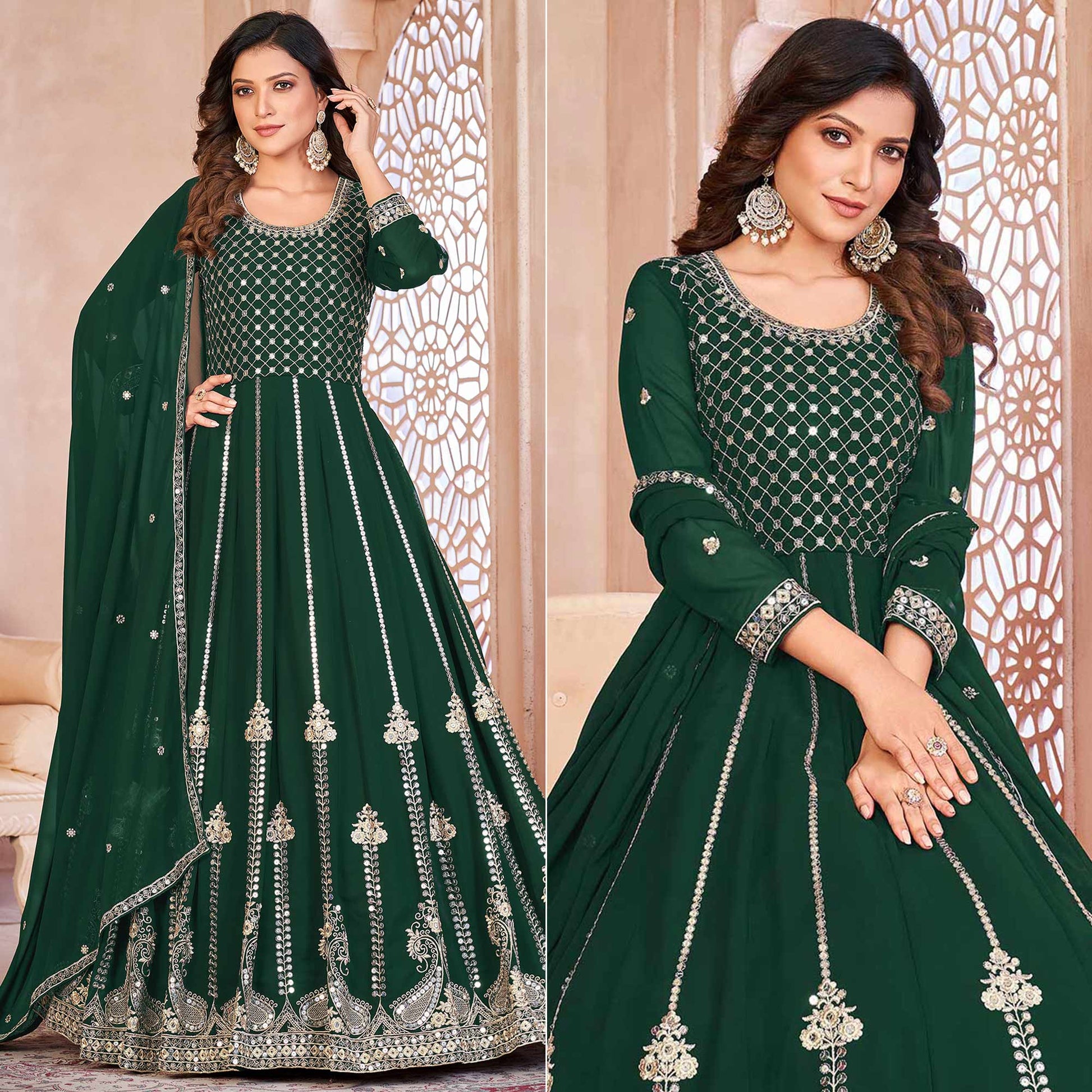 green-floral-sequins-embroidered-georgette-semi-stitched-anarkali-suit-1