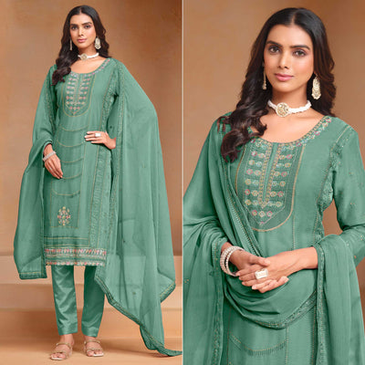 green-floral-embroidered-organza-semi-stitched-salwar-suit-4