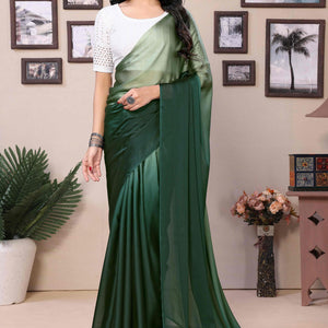 17green-solid-satin-ready-to-wear-ombre-saree