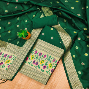green-floral-zari-woven-banarasi-silk-dress-material-28