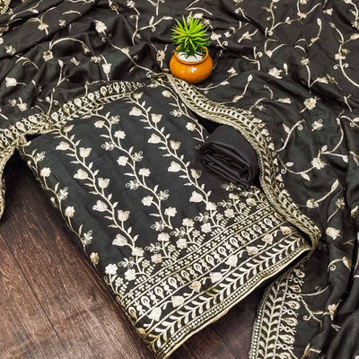grey-floral-embroidered-vichitra-silk-dress-material-1