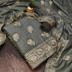 grey-floral-embroidered-vichitra-silk-dress-material-2