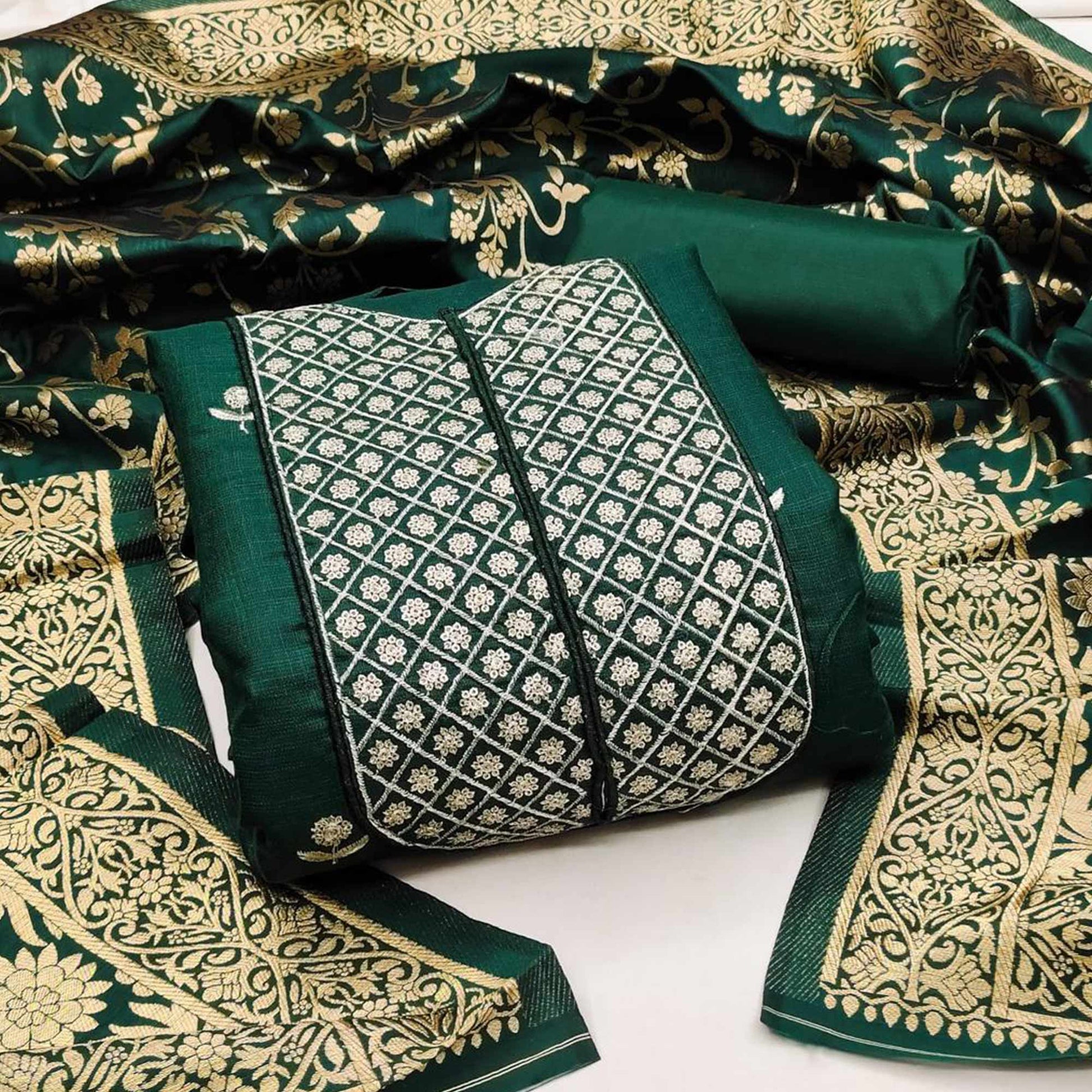 green-floral-embroidered-cotton-blend-dress-material-1